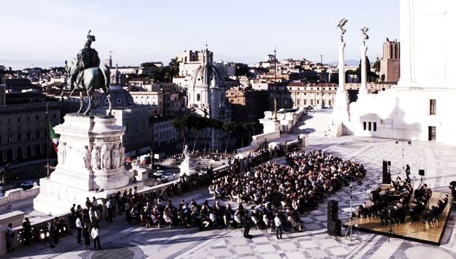 Musica e cinema al Vittoriano