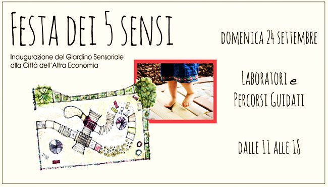 Festa dei 5 sensi e Laboratorio di autocostruzione in terra e paglia – Per bambini