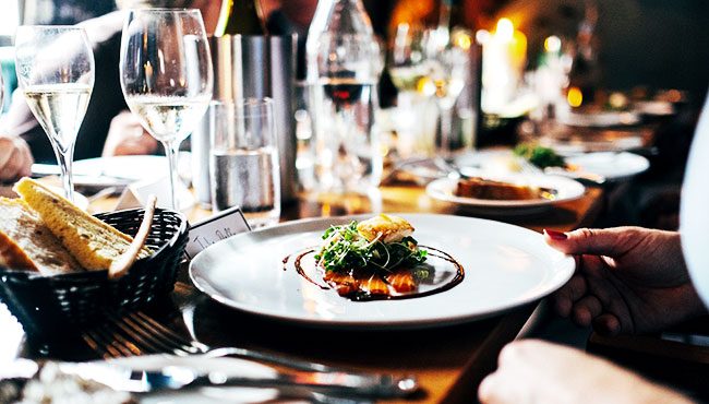 Cena di pesce e accompagnamento di vini all’Enoteca dei Principi
