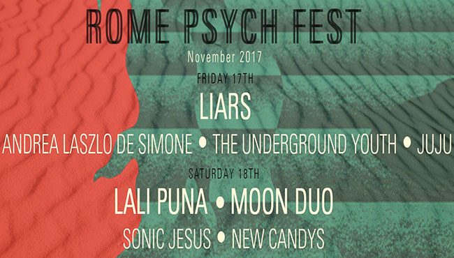 Rome psych fest, festival di musica psichedelica al Monk
