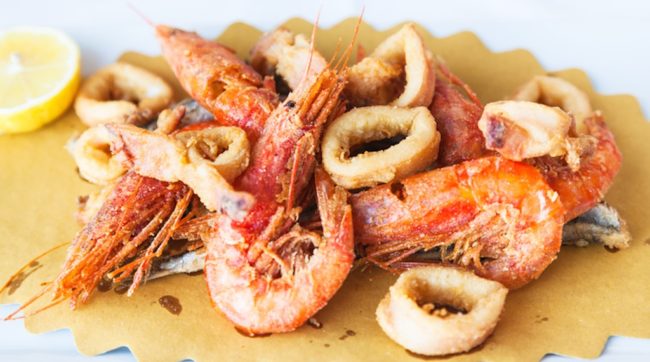 Pesce fritto e birre del Lazio